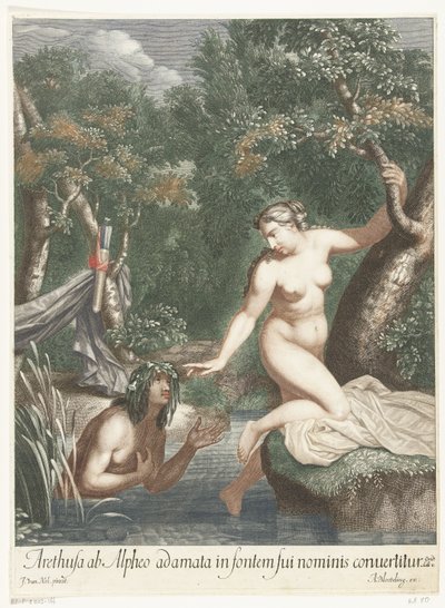Alpheus en Arethusa بواسطة ابراهام بلوتلينج