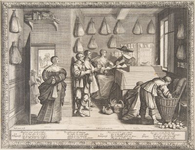 مكتب التوظيف ، كاليفورنيا. 1633. بواسطة إبراهيم بوس