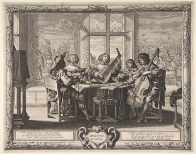 السمع ، كاليفورنيا. 1638. بواسطة إبراهيم بوس