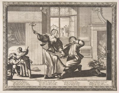الخافق الزوج ، كاليفورنيا. 1633. بواسطة إبراهيم بوس
