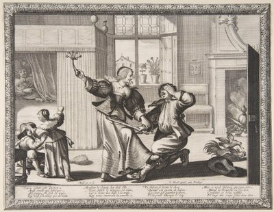 الخافق الزوج ، ج .1633 (الحفر والنقش) بواسطة إبراهيم بوس