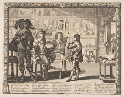 الرسام ، كاليفورنيا. 1642. بواسطة إبراهيم بوس