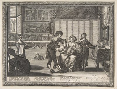 جراح La Saignée ، 1632. بواسطة إبراهيم بوس