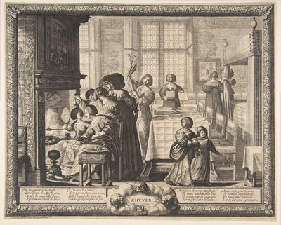 الشتاء ، كاليفورنيا. 1637. بواسطة إبراهيم بوس