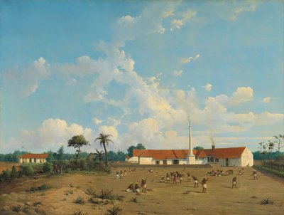 مصنع السكر Kemanglen بالقرب من Tegal (أو Tagal) ، جافا بواسطة ابراهام سالم