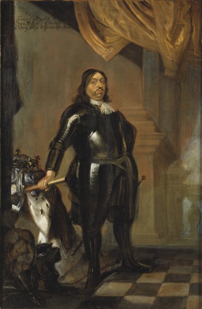 تشارلز العاشر غوستاف ، روي دي سويدي - صورة للملك تشارلز العاشر غوستاف من السويد (1622-1660) ، بقلم واتشرز ، أبراهام (1610-1682). زيت على نحاس منتصف القرن السابع عشر الأبعاد: 35x23 سم. المتحف الوطني ستوكهولم بواسطة ابراهام واتشرز
