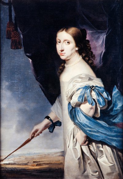 صورة الملكة كريستينا ملكة السويد 1626-1689 ، 1661 بواسطة ابراهام واتشرز