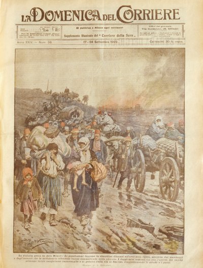 Cover illustration of Greek defeat in Asia Minor بواسطة أخيل بيلترام