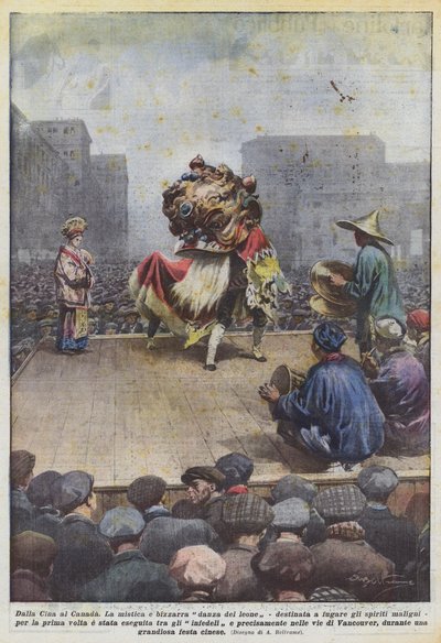 من الصين الى كندا بواسطة Achille Beltrame