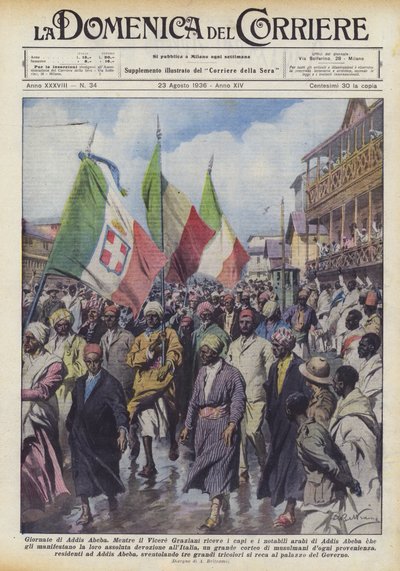 أيام أديس أبابا بواسطة Achille Beltrame