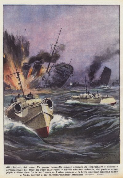 Stukas البحر بواسطة Achille Beltrame