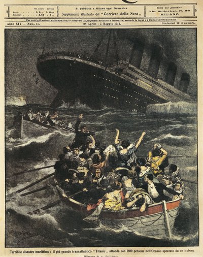 Great Britain, Sinking of passenger liner Titanic بواسطة أخيل بيلترام