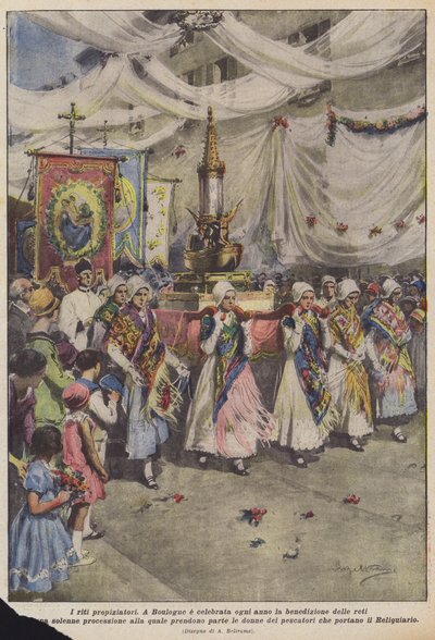 الطقوس النبوية بواسطة Achille Beltrame