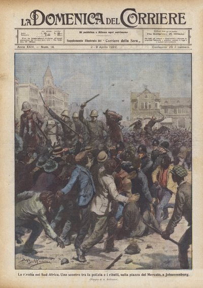 الثورة في جنوب أفريقيا بواسطة Achille Beltrame