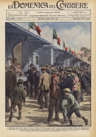 شاحنة الحبوب التي تصورها وأرادها رئيس الحكومة للذهاب إلى كل بلدة صغيرة؟ بواسطة Achille Beltrame
