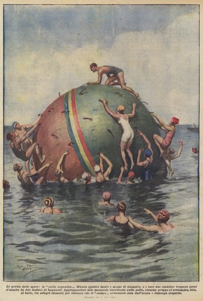 الرياضة الجديدة كرة الماء بواسطة Achille Beltrame