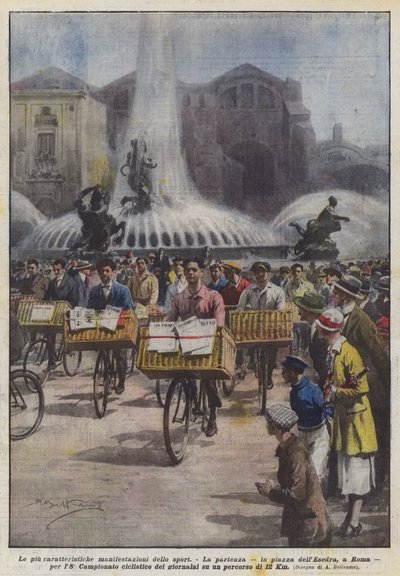 أبرز الأحداث الرياضية بواسطة Achille Beltrame