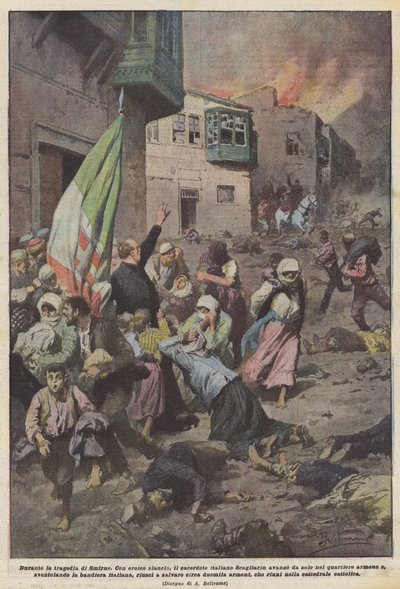 سميرنا خلال الحرب اليونانية التركية (1919-1922) بواسطة أخيل بيلترام