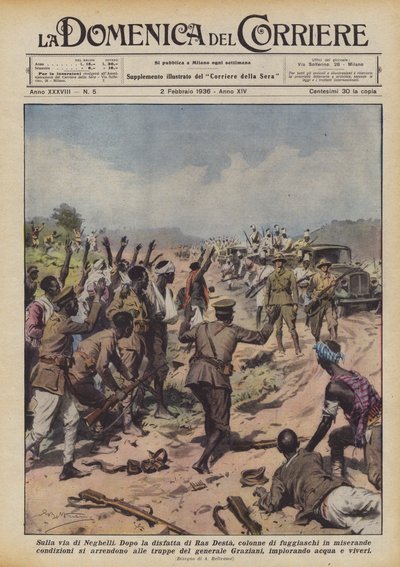 في الطريق إلى Neghelli بواسطة Achille Beltrame