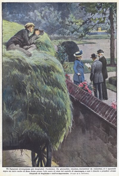 حيلة بارعة لتصوير lex-kaiser بواسطة Achille Beltrame