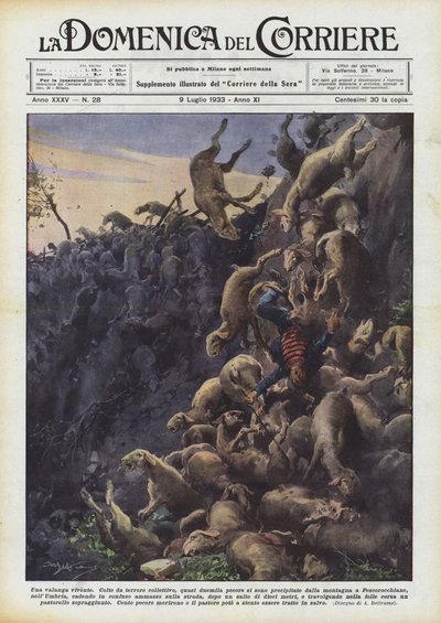 انهار حي بواسطة Achille Beltrame