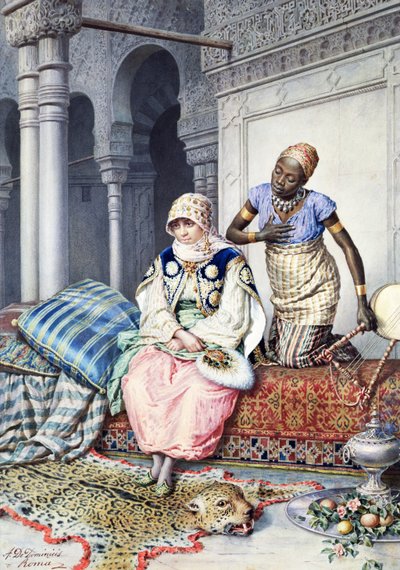 في الحريم (مرحاض على ورق) بواسطة Achille De Dominicis