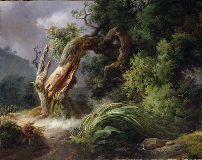 البلوط والقصب ، 1816 بواسطة أشيل إتنا ميشالون