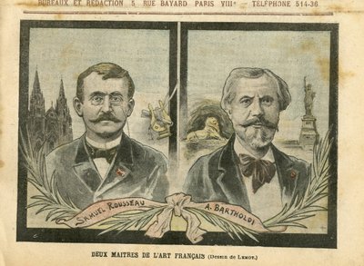رسم توضيحي لأخيل ليموت (1846-1909) في لو بيليرين بواسطة أشيل ليموت
