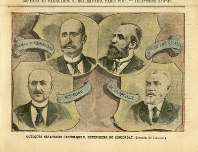 رسم توضيحي لأخيل ليموت (1846-1909) في لو بيليرين بواسطة أشيل ليموت