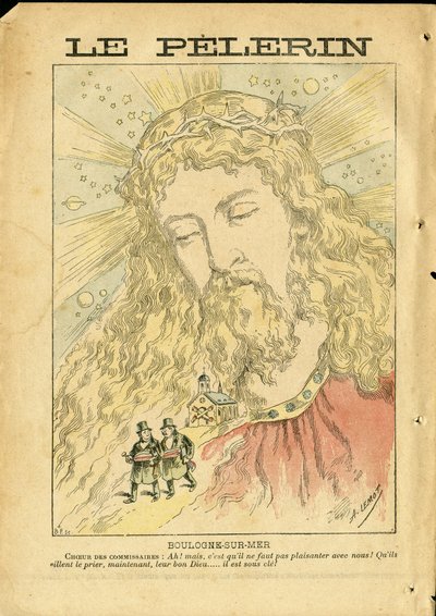 رسم توضيحي لأخيل ليموت (1846-1909) في لو بيليرين بواسطة أشيل ليموت