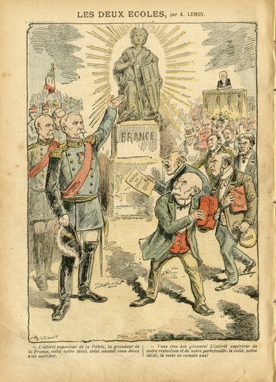 Illustration of Achille Lemot (1846-1909) in Le Pelerin بواسطة أشيل ليموت