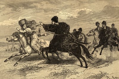 النقش في «شعوب الأرض» 1890 (نقش) بواسطة أشيل صيروي