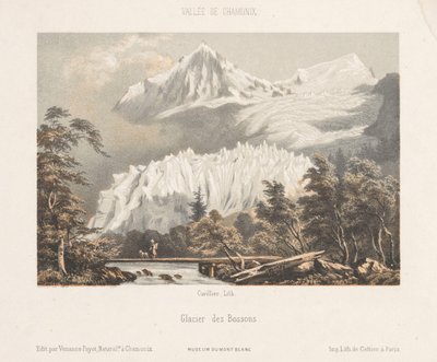 Zicht op de Mont Blanc vanaf de Col des Montets منظر لمونت بلانك من ليس مونتيه. الطريق إلى Martigny (العنوان على الكائن) Herinnering in شامونيكس مونت بلانك (عنوان المسلسل) متحف مونت بلانك (عنوان السلسلة على الكائن) بواسطة فرانسوا لويس كاتير