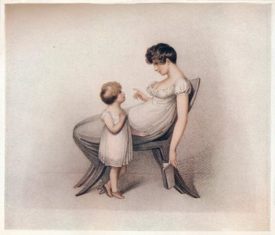 لم أستطع تعلم كتابي ماما ، c1810 بواسطة آدم باك
