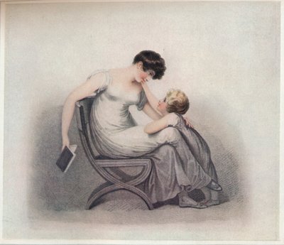 ماما ، لا تجعلني أتوسل عبثا ، يرجى قراءة هذا الكتاب الجميل مرة أخرى ، c1808 بواسطة آدم باك