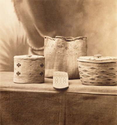 سلال أمريكية أصلية بواسطة AC Vroman ، c.1898 (طباعة البلاتين) بواسطة آدم كلارك فرومان