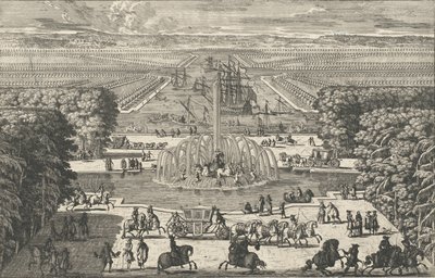 Le Bassin d'Apollon [نافورة أبولو ، فرساي] ، 1680. بواسطة آدم بيريل