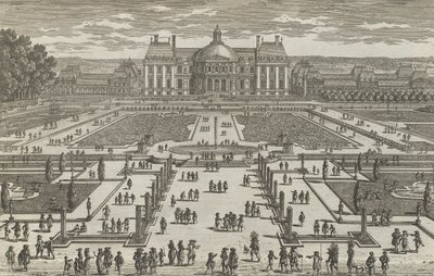 منظر لـ Vaux-Le-Vicomte ، 1680s. ، 1680s. بواسطة آدم بيريل