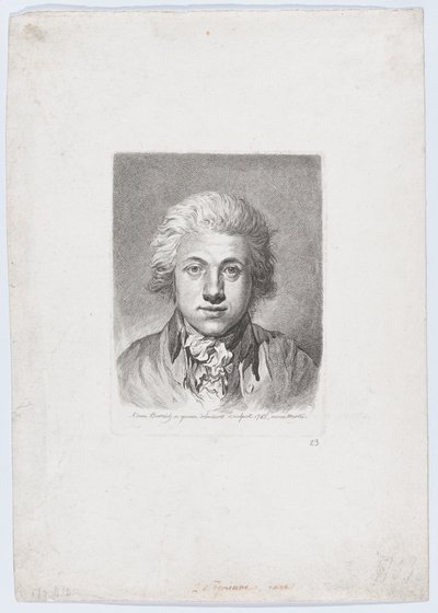 بورتريه ذاتي ، 1785. بواسطة آدم فون بارتش
