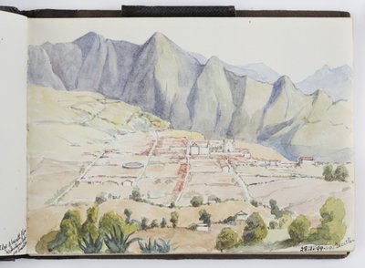 كراسة رسم للرسومات والملاحظات ، أمريكا الشمالية والجنوبية (بما في ذلك المكسيك) بواسطة أديلا بريتون