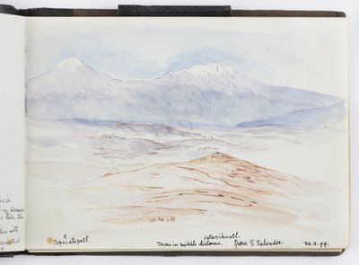 كتيب رسم للرسومات والملاحظات ، أمريكا الشمالية والجنوبية (بما في ذلك المكسيك) بواسطة أديلا بريتون