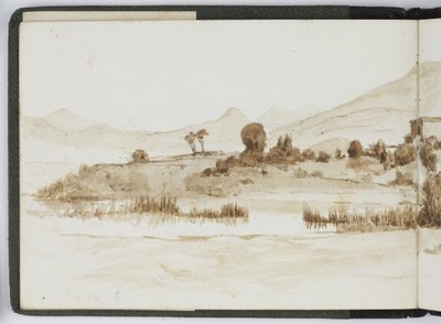 كراسة رسم للألوان المائية والرسومات والملاحظات ، المكسيك ، 1896-1898 (ألوان مائية) بواسطة أديلا بريتون