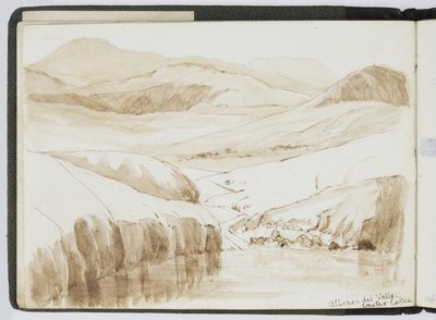 كراسة رسم للألوان المائية والرسومات والملاحظات ، المكسيك ، 1896-1898 (ألوان مائية) بواسطة أديلا بريتون