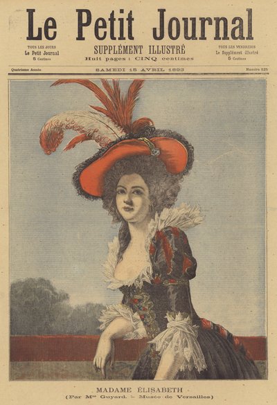 مدام اليزابيث بواسطة Adelaide Labille Guiard