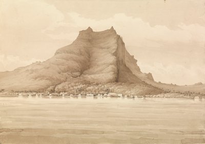 "بورا بورا، 4 سبتمبر 1849 [جزر المجتمع] بواسطة الأدميرال السير إدوارد جينيس فانشاو