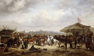 معرض الحصان ، 1863 بواسطة ادولف فريدريش