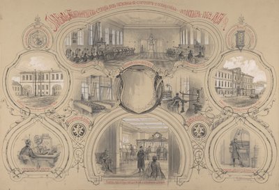 تم بناء مكتب التلغراف الرئيسي حديثًا في سانت بطرسبرغ وافتتح في 14 أكتوبر 1862 ، 1862. بواسطة أدولف جوسيفوفيتش شارلمان