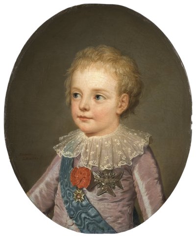 لويس جوزيف كزافييه فرانسوا دي بوربون (1781-1789) ، دوفين من فرنسا ، بقلم ويرتمولر ، أدولف أولريك (1751-1811). زيت على قماش بواسطة أدولف أولريتش ويرتمولر
