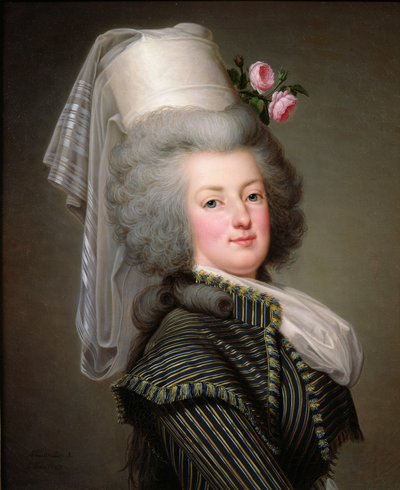 ماري أنطوانيت (1755-1793) من هابسبورغ-لورين ، الأرشيدوقة النمسا ، ملكة فرنسا ونافار ، 1788 بواسطة أدولف أولريتش ويرتمولر