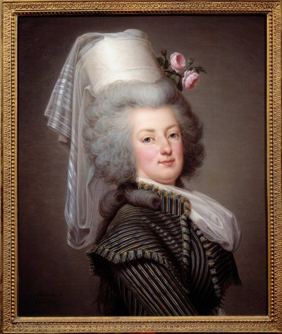 صورة لماري أنطوانيت دي لورين هابسبورغ ، ملكة فرنسا (1755-1793) ، في ثوب أمازون - رسم السويدي أدولف أولريش ويرتمولر (1751-1811) بواسطة أدولف أولريتش ويرتمولر